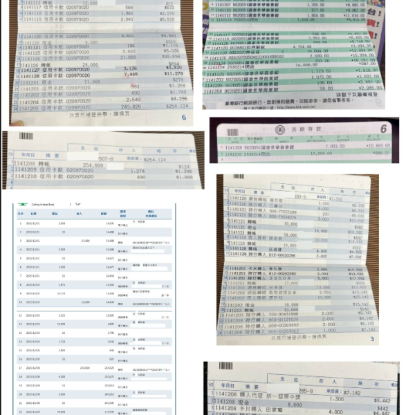 【財務報告】12/1-12/10